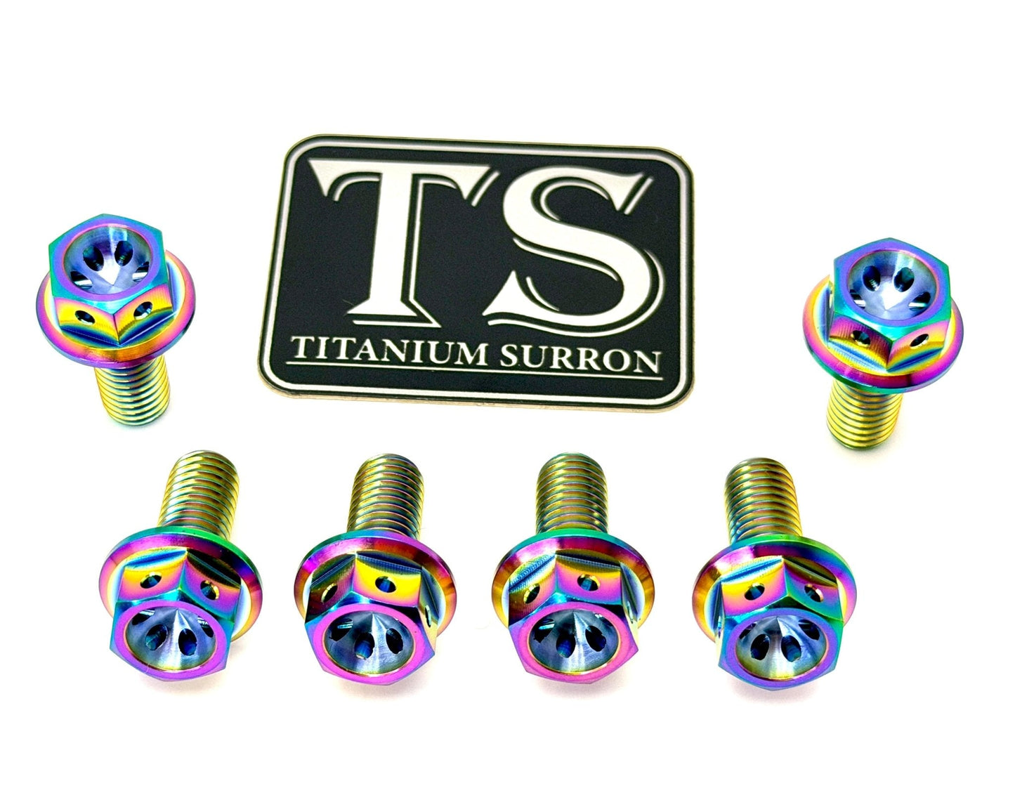 Titanium Sprocket Bolts - Surron, Talaria, Eride Pro, 79 Bike, Rerode
