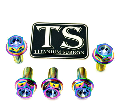 Titanium Sprocket Bolts - Surron, Talaria, Eride Pro, 79 Bike, Rerode