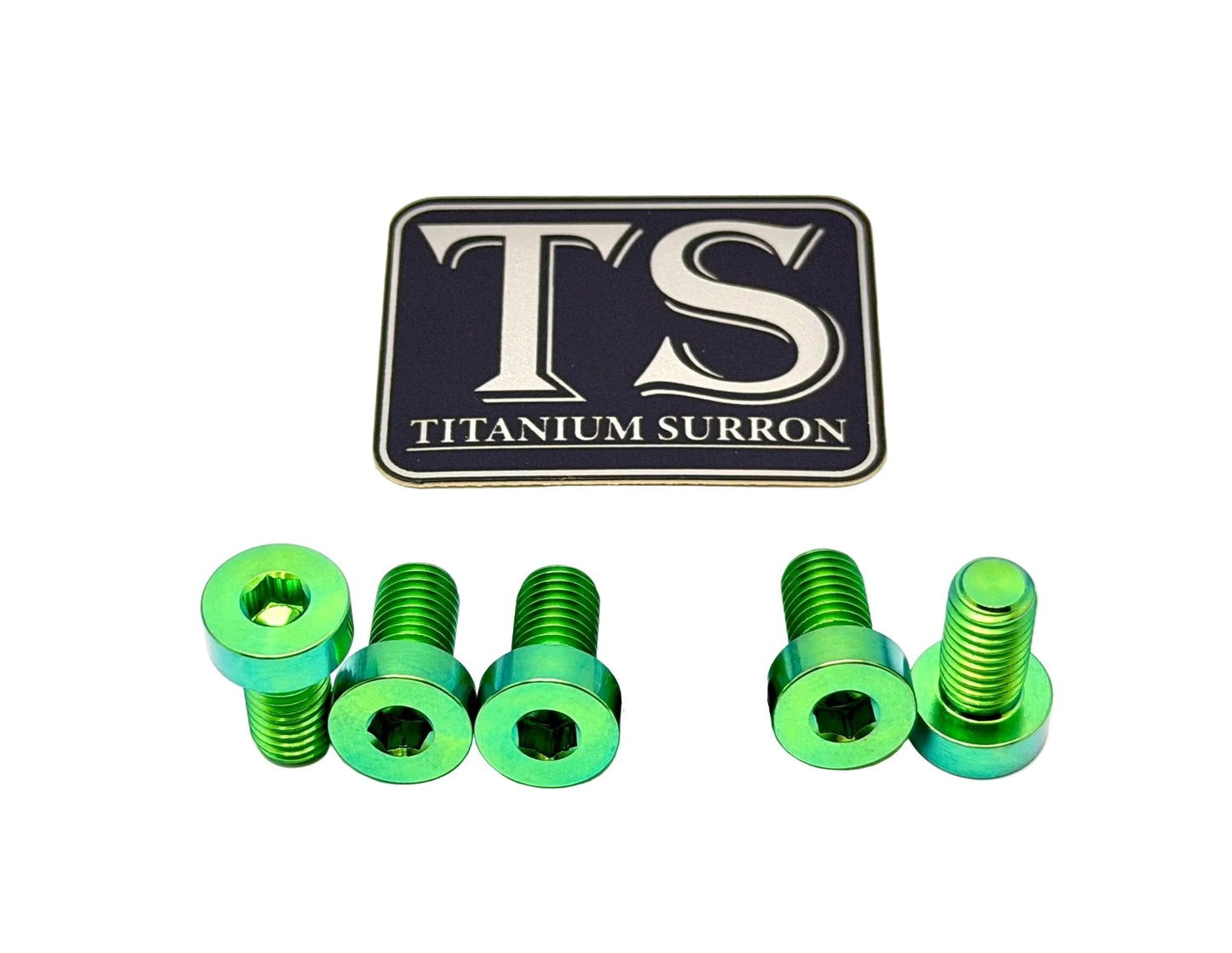 Titanium Sprocket Bolts - Surron, Talaria, Eride Pro, 79 Bike, Rerode