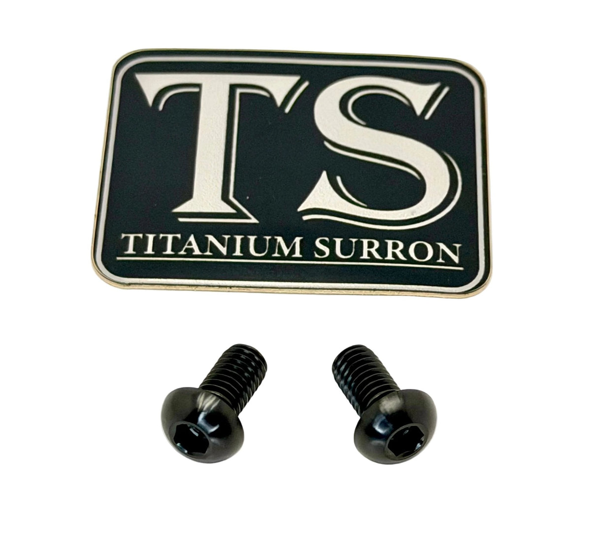 Titanium Ignition Cover Bolts (Set of Two) Surron, Segway, 79 Bike
