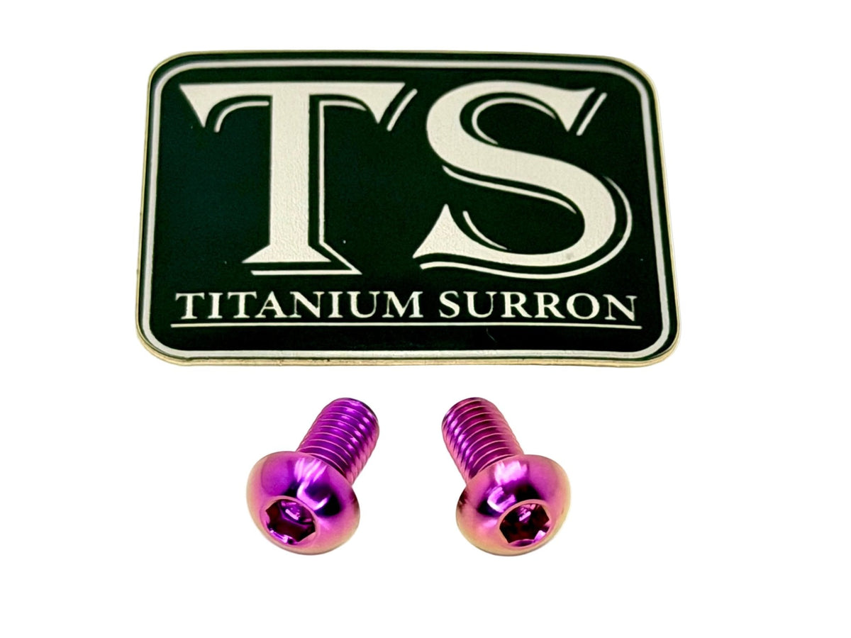 Titanium Ignition Cover Bolts (Set of Two) Surron, Segway, 79 Bike