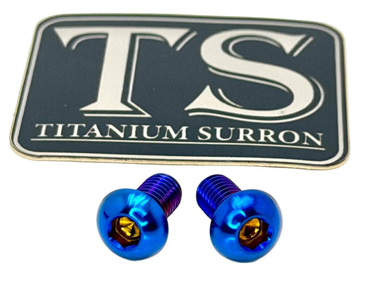 Titanium Ignition Cover Bolts (Set of Two) Surron, Segway, 79 Bike