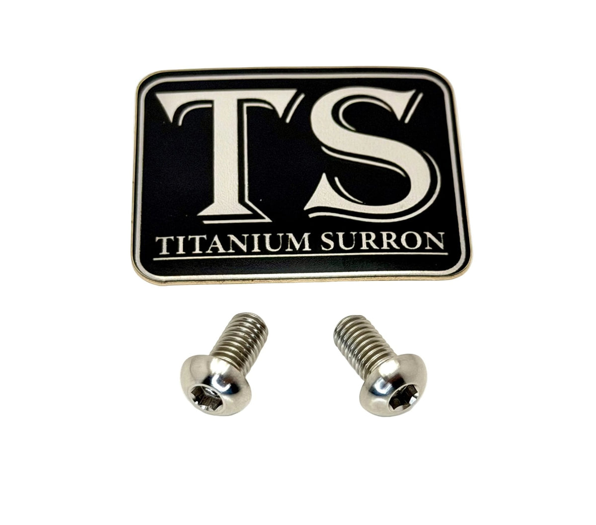 Titanium Ignition Cover Bolts (Set of Two) Surron, Segway, 79 Bike