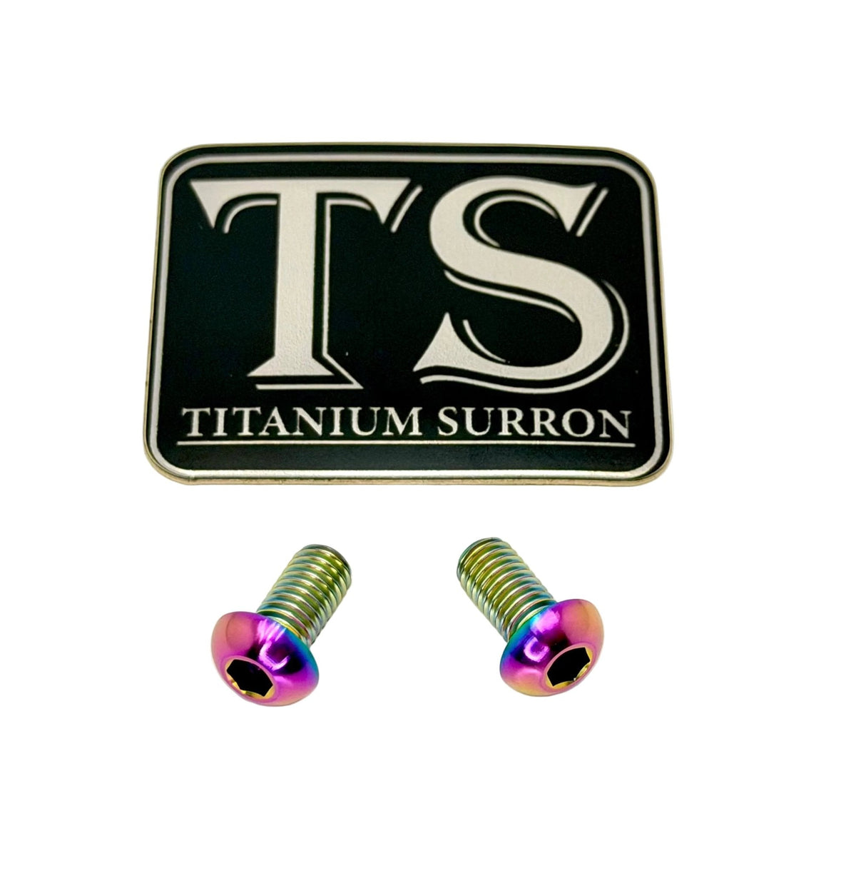 Titanium Ignition Cover Bolts (Set of Two) Surron, Segway, 79 Bike