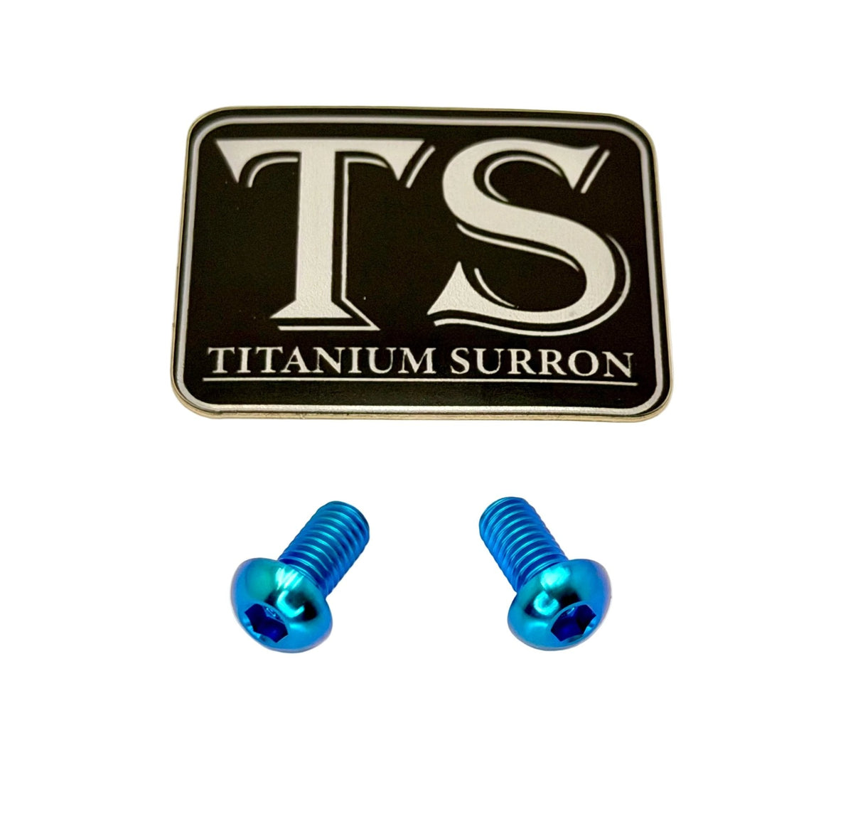 Titanium Ignition Cover Bolts (Set of Two) Surron, Segway, 79 Bike