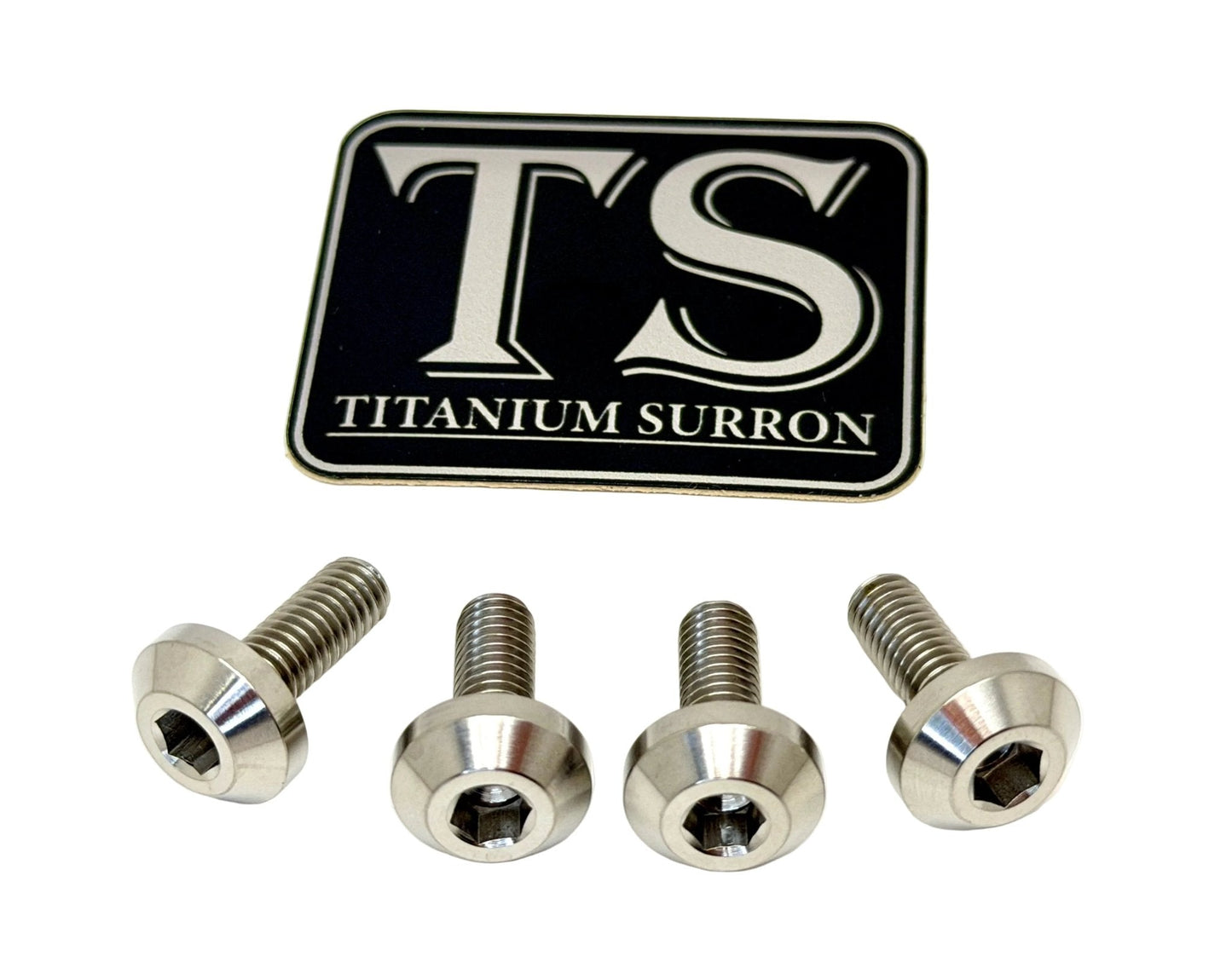 Titanium Surron Brake Hand Guard Bolts | Ultra Bee