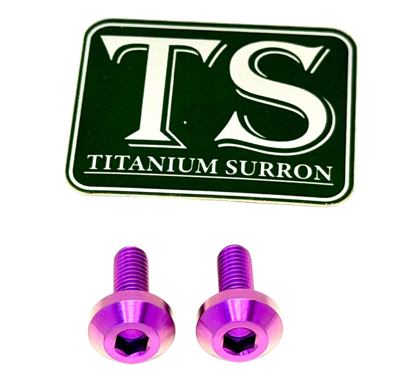 Titanium Surron Brake Hand Guard Bolts | Ultra Bee