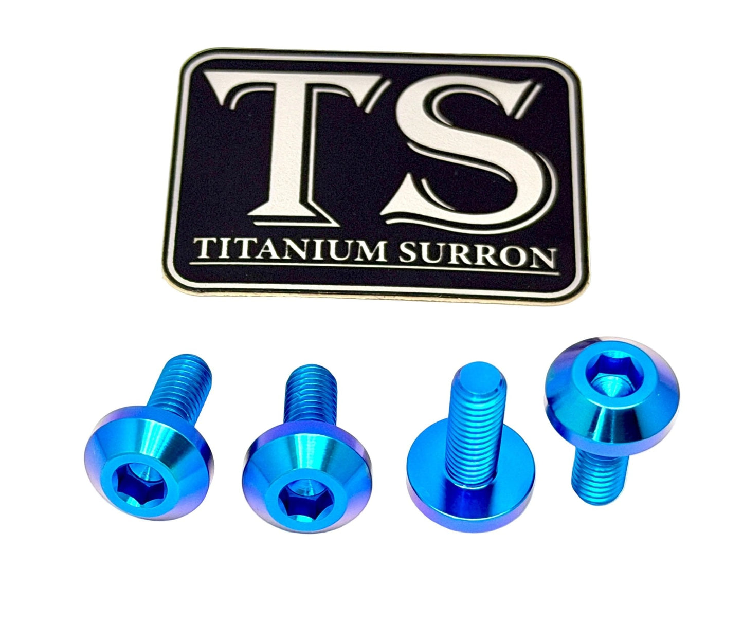 Titanium Surron Brake Hand Guard Bolts | Ultra Bee