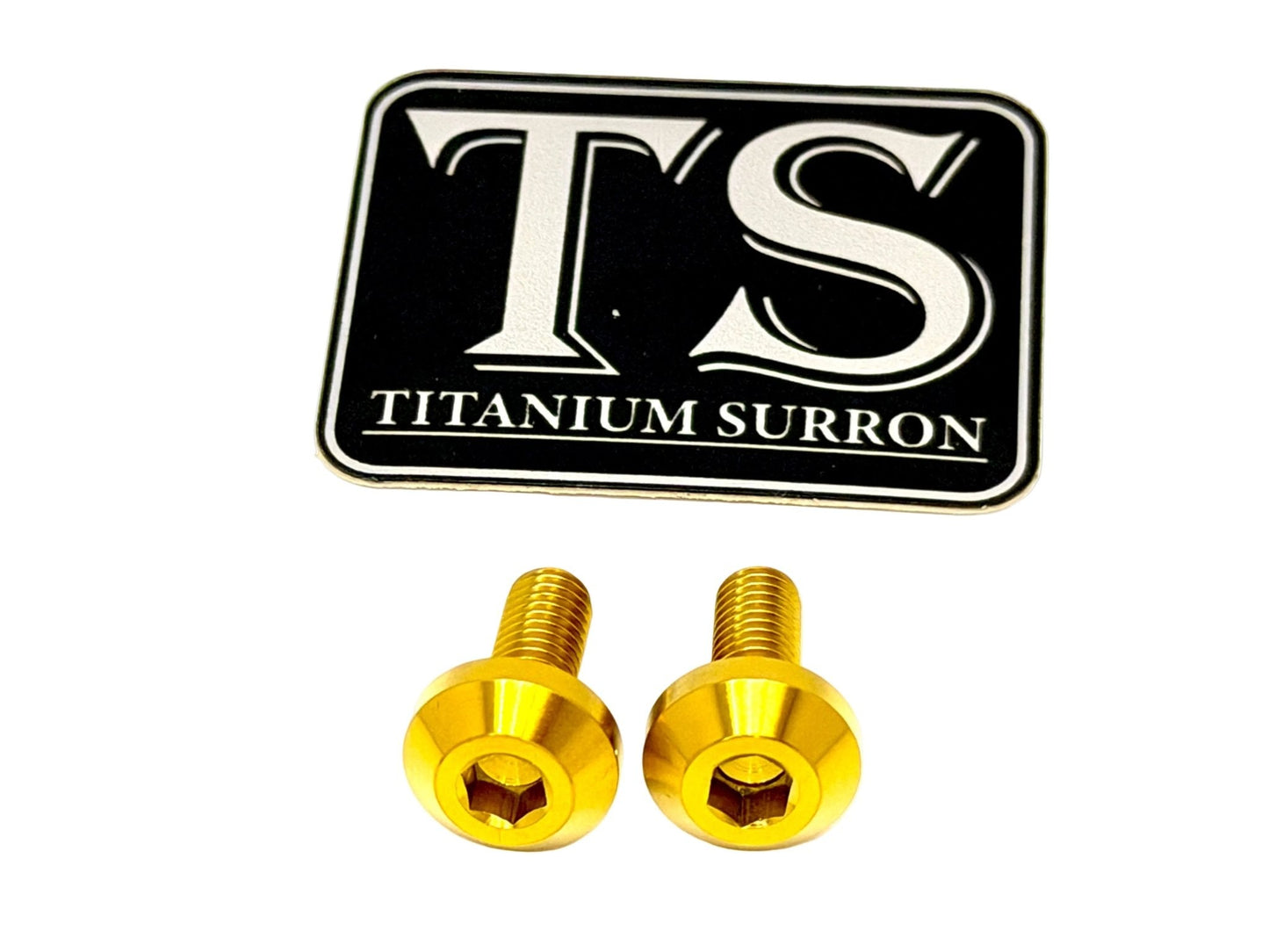 Titanium Surron Brake Hand Guard Bolts | Ultra Bee