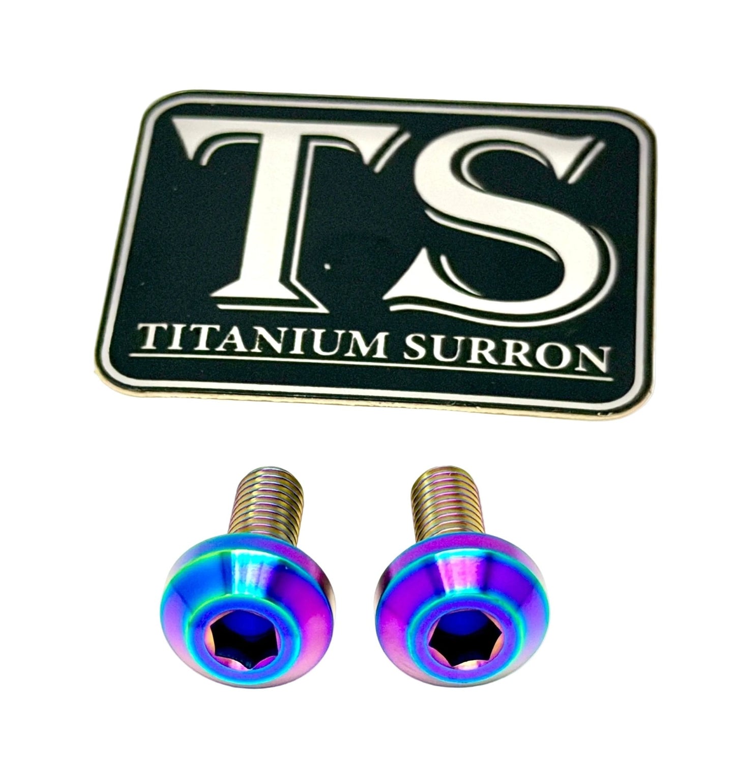 Titanium Surron Brake Hand Guard Bolts | Ultra Bee