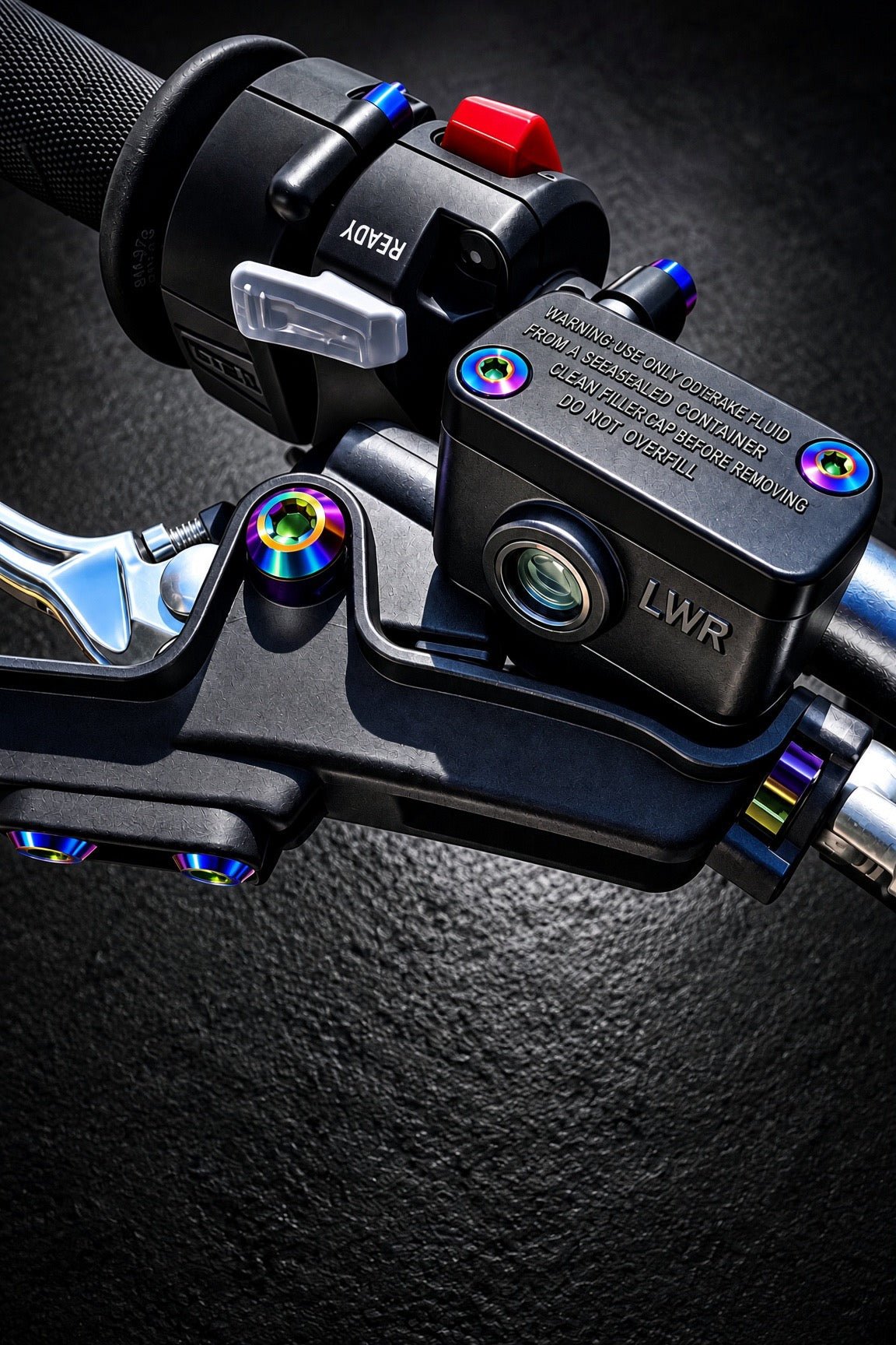 Titanium Brake Reservoir Bolts | Surron Ultra Bee