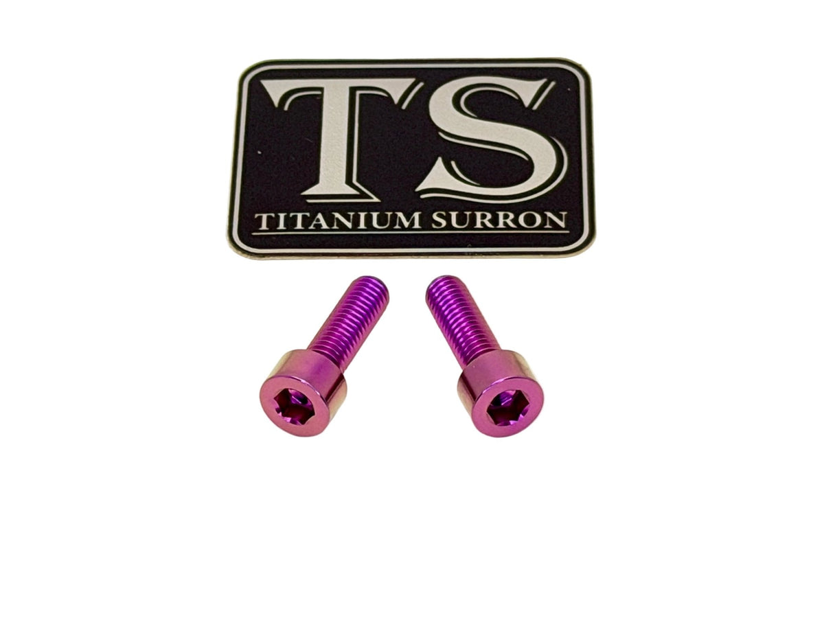 Grade 5 Titanium Mounting Bolts | Prickly Baja Squadron Bracket