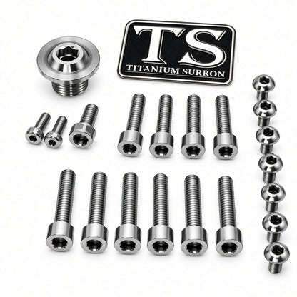 Titanium OEM Fork Bolt Kit | Surron Ultra Bee