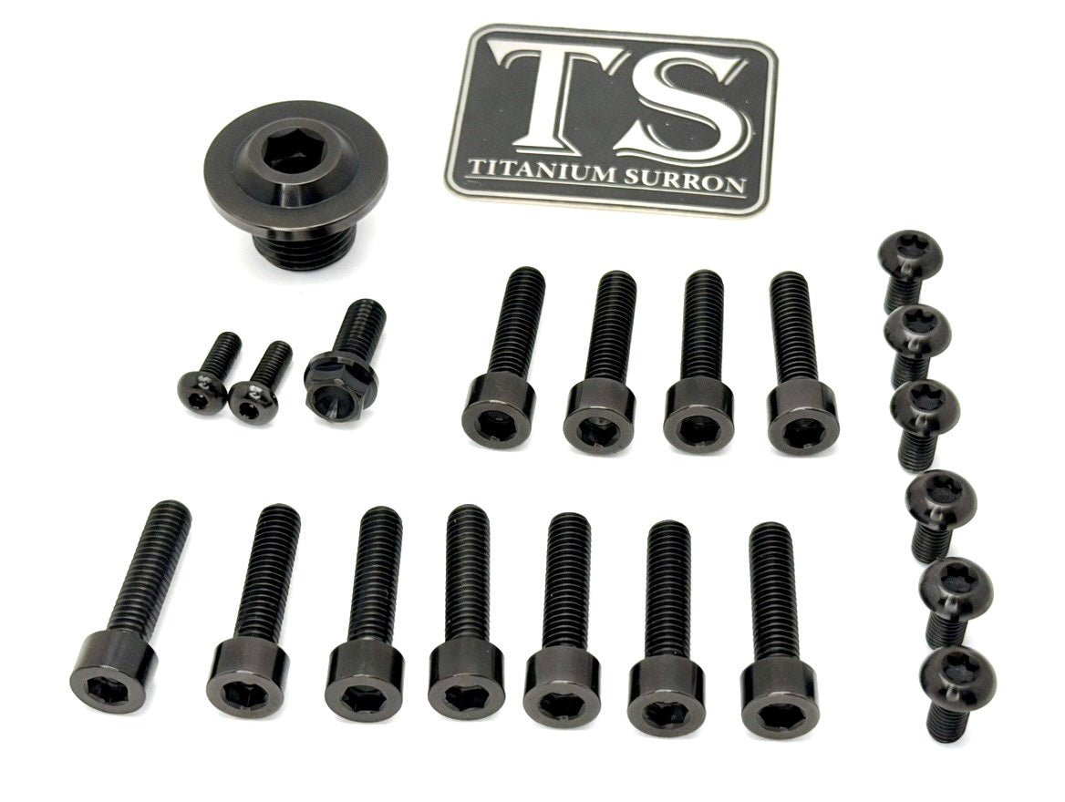 Titanium OEM Fork Bolt Kit | Surron Ultra Bee