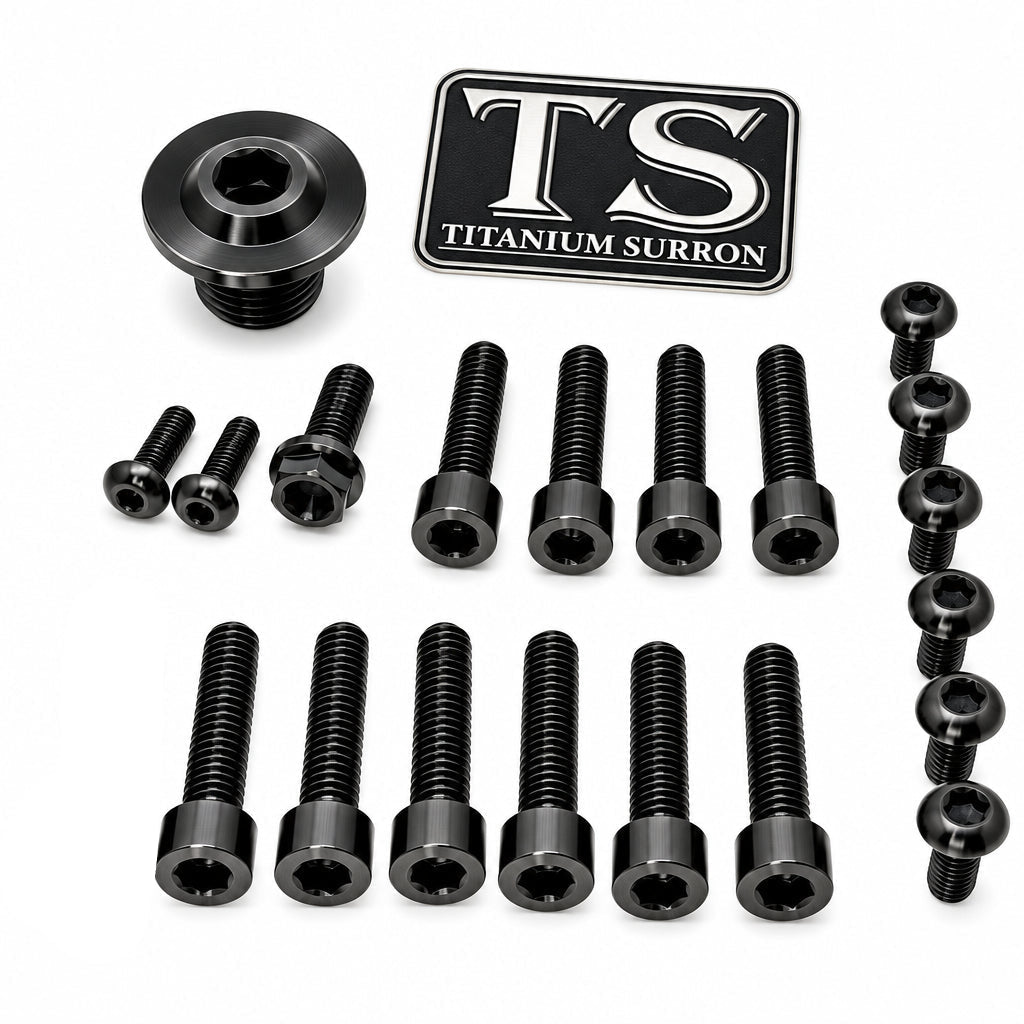 Titanium OEM Fork Bolt Kit | Surron Ultra Bee