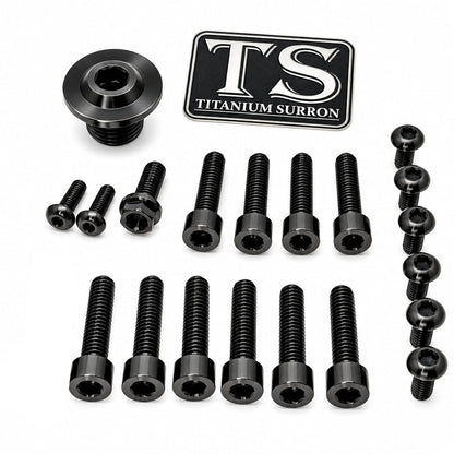 Titanium OEM Fork Bolt Kit | Surron Ultra Bee
