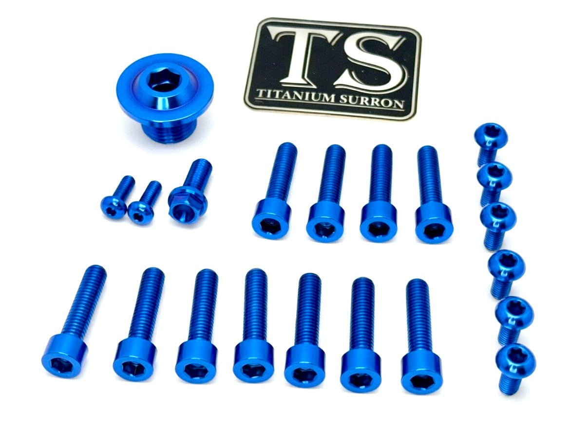 Titanium OEM Fork Bolt Kit | Surron Ultra Bee