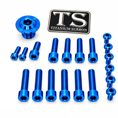 Titanium OEM Fork Bolt Kit | Surron Ultra Bee