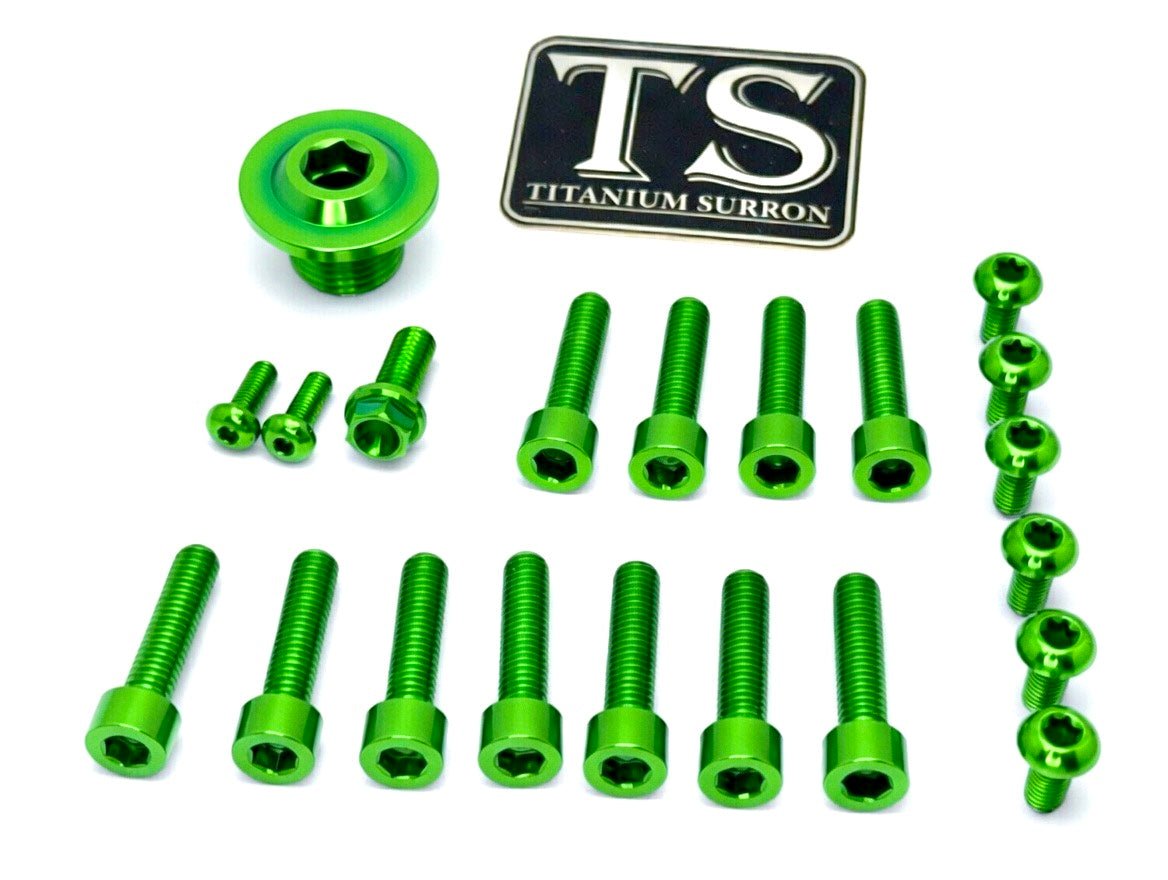 Titanium OEM Fork Bolt Kit | Surron Ultra Bee
