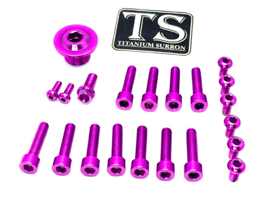 Titanium OEM Fork Bolt Kit | Surron Ultra Bee