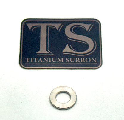 Titanium Washers | M8 & M10 Grade 5 Titanium