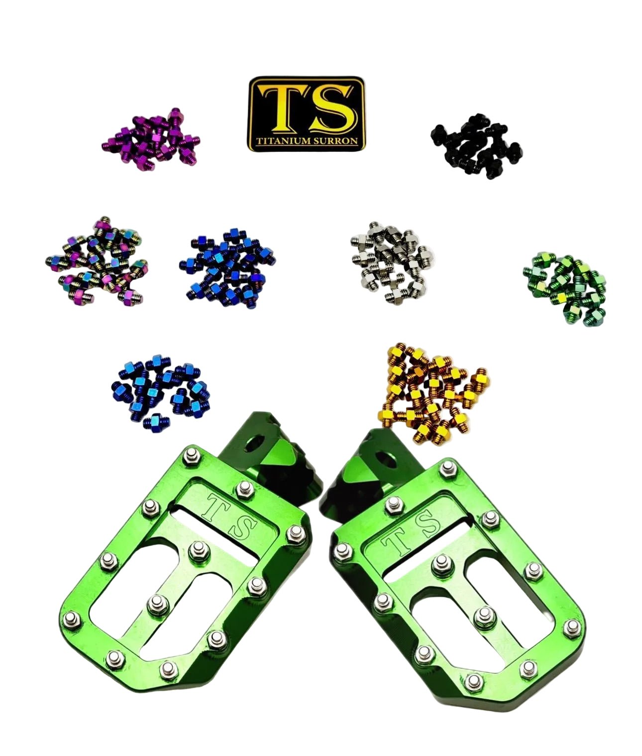 Foot Pegs w/ Titanium Grips for Talaria and Altis by Titanium surron