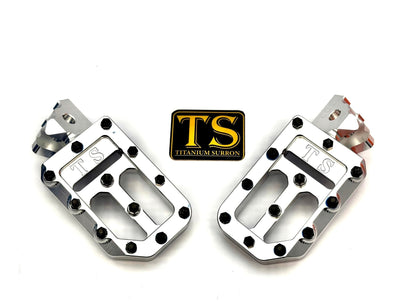 Foot Pegs w/ Titanium Grips for Talaria and Altis by Titanium surron