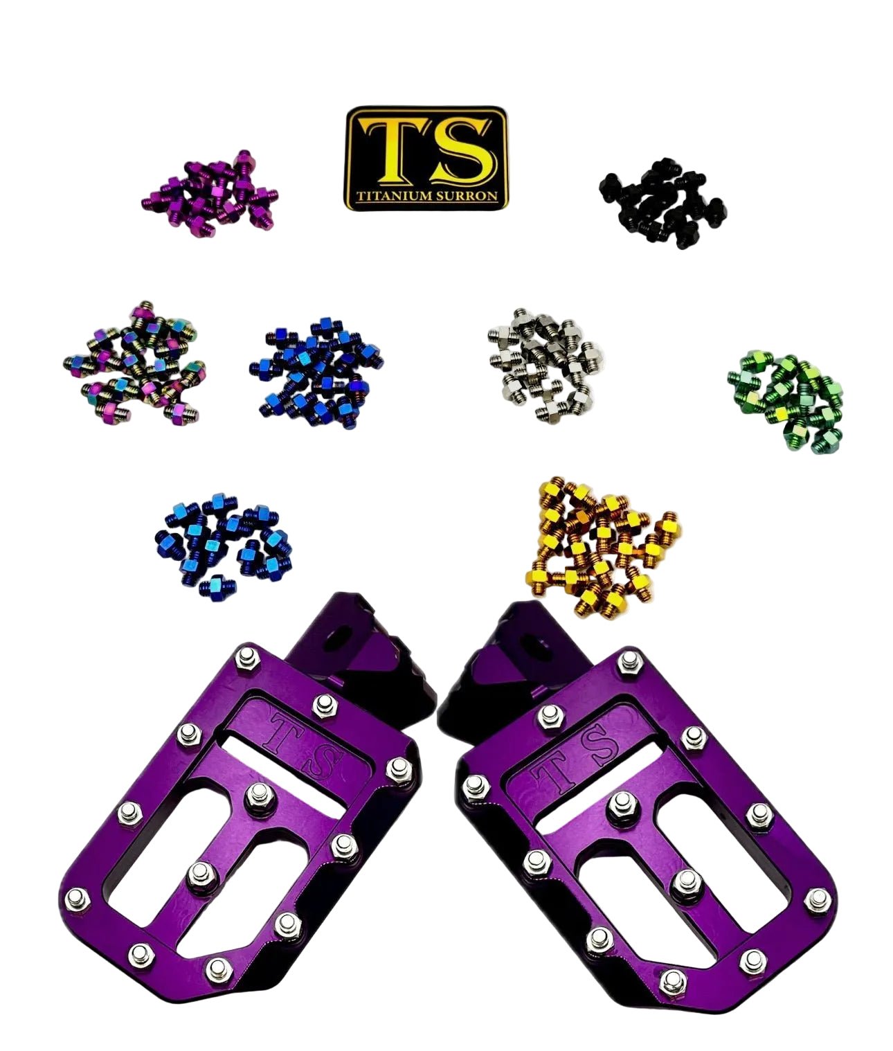 Foot Pegs w/ Titanium Grips for Talaria and Altis by Titanium surron