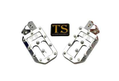 Foot Pegs w/ Titanium Grips for Talaria and Altis by Titanium surron