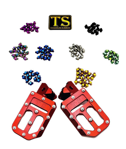 Foot Pegs w/ Titanium Grips for Talaria and Altis by Titanium surron