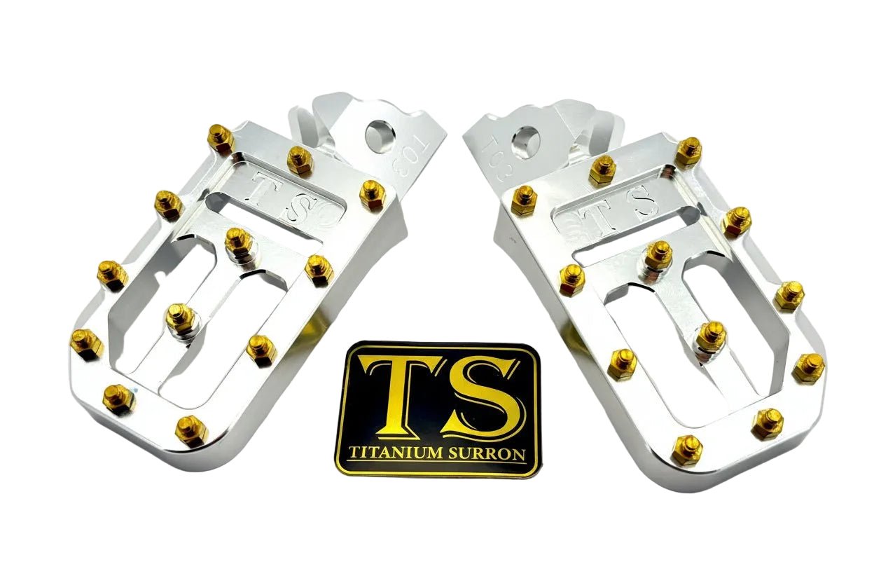 Foot Pegs w/ Titanium Grips for Talaria and Altis by Titanium surron