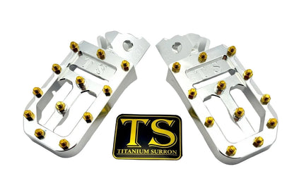 Foot Pegs w/ Titanium Grips for Talaria and Altis by Titanium surron