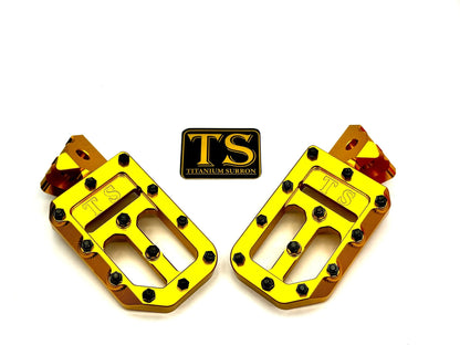 Foot Pegs w/ Titanium Grips for Talaria and Altis by Titanium surron