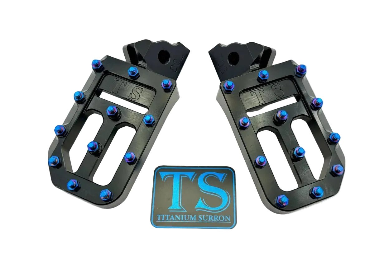 Foot Pegs w/ Titanium Grips for Talaria and Altis by Titanium surron