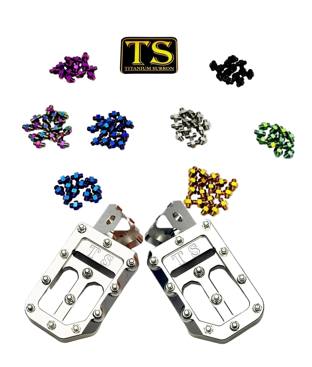 Foot Pegs w/ Titanium Grips for Talaria and Altis by Titanium surron
