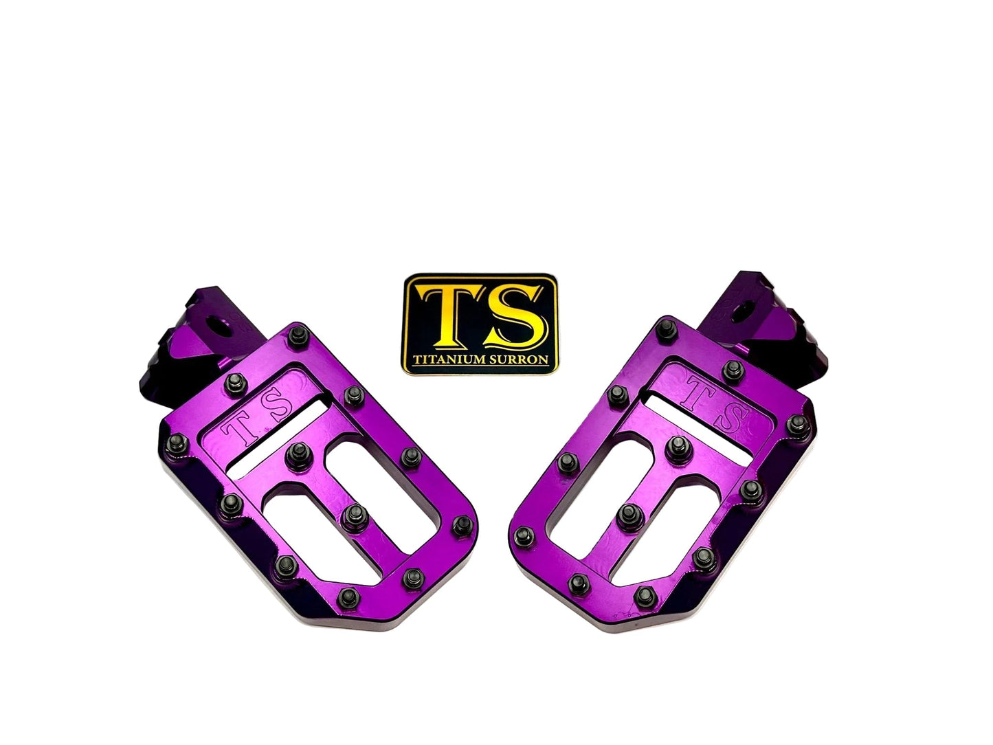Foot Pegs w/ Titanium Grips for Talaria and Altis by Titanium surron