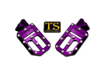 Foot Pegs w/ Titanium Grips for Talaria and Altis by Titanium surron