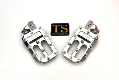 Foot Pegs w/ Titanium Grips for Talaria and Altis by Titanium surron