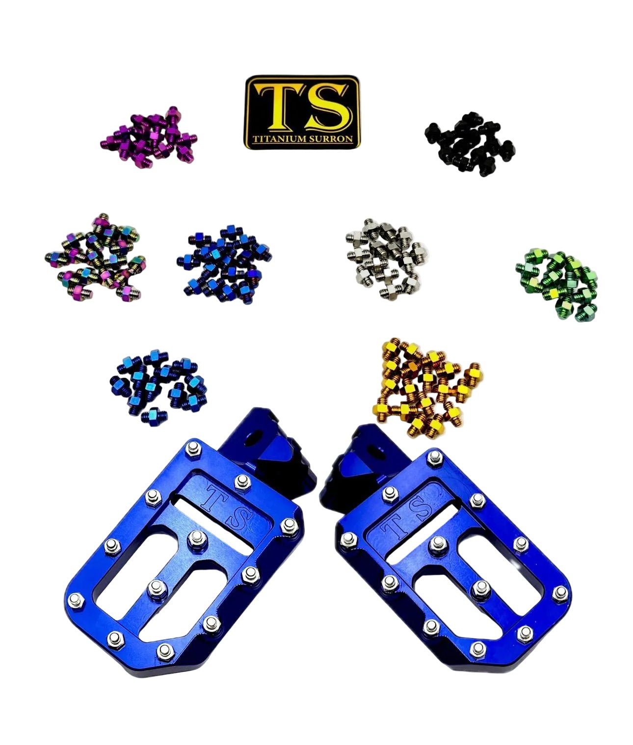 Foot Pegs w/ Titanium Grips for Talaria and Altis by Titanium surron