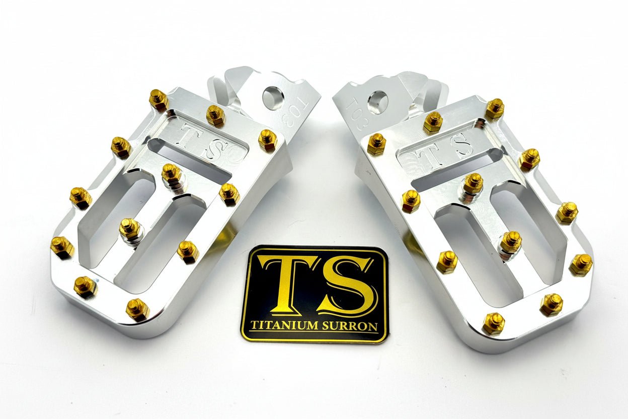 Foot Pegs w/ Titanium Grips for Talaria and Altis by Titanium surron