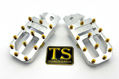 Foot Pegs w/ Titanium Grips for Talaria and Altis by Titanium surron