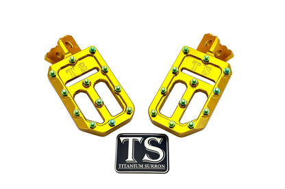 Foot Pegs w/ Titanium Grips for Talaria and Altis by Titanium surron