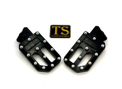 Foot Pegs w/ Titanium Grips for Talaria and Altis by Titanium surron