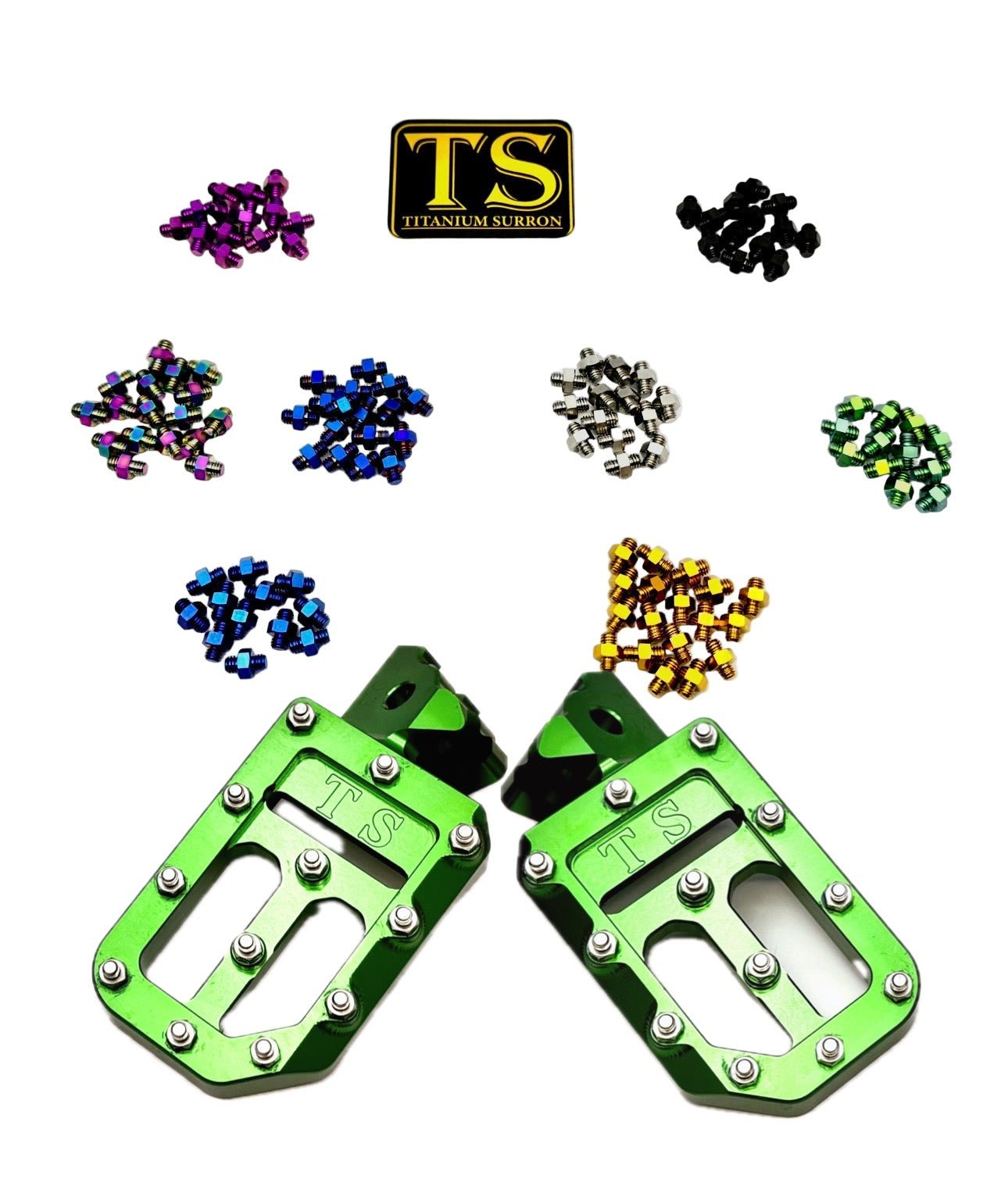 Foot Pegs w/ Titanium Grips for Talaria and Altis by Titanium surron