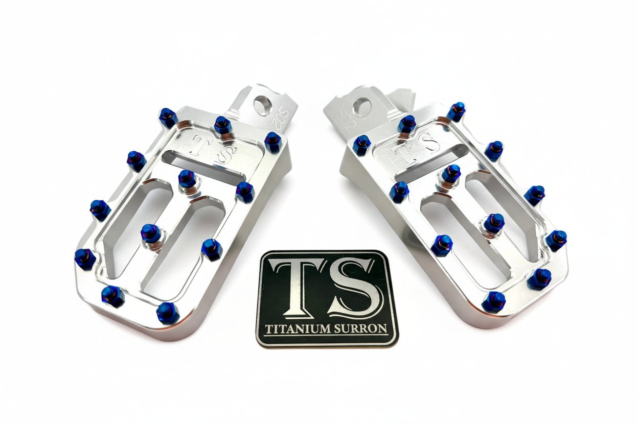 Foot Pegs w/ Titanium Grips for Talaria and Altis by Titanium surron