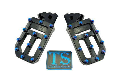Foot Pegs w/ Titanium Grips for Talaria and Altis by Titanium surron