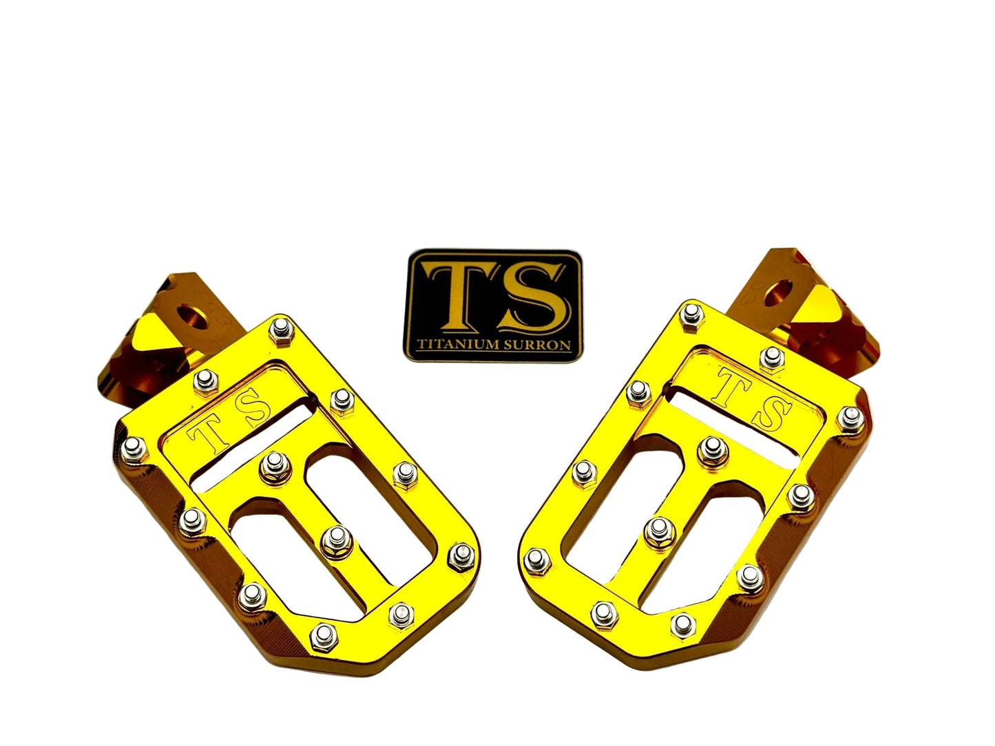 Foot Pegs w/ Titanium Grips for Talaria and Altis by Titanium surron