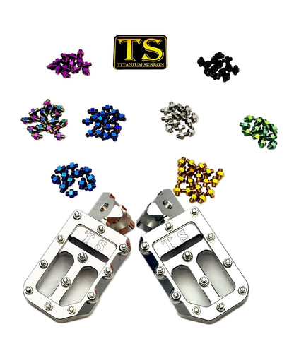 Foot Pegs w/ Titanium Grips for Talaria and Altis by Titanium surron