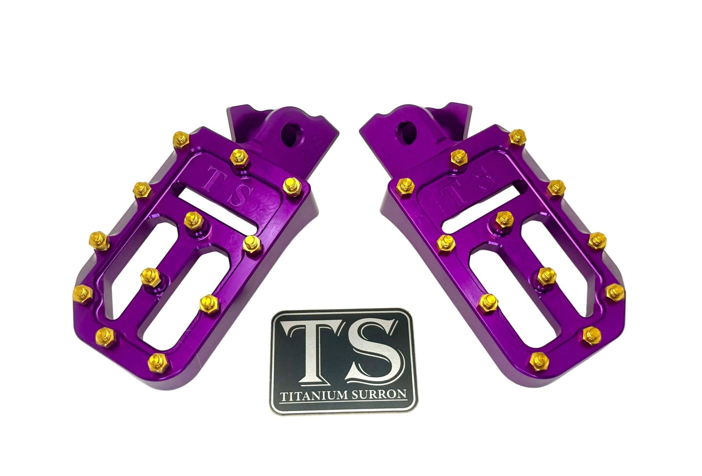Foot Pegs w/ Titanium Grips for Talaria and Altis by Titanium surron