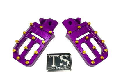 Foot Pegs w/ Titanium Grips for Talaria and Altis by Titanium surron